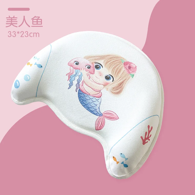 Bantal Bayi Baru Lahir Bantal Memori TK Bernapas Anti Jatuh Pelindung Kepala Nyaman Bantal Universal Empat Musim