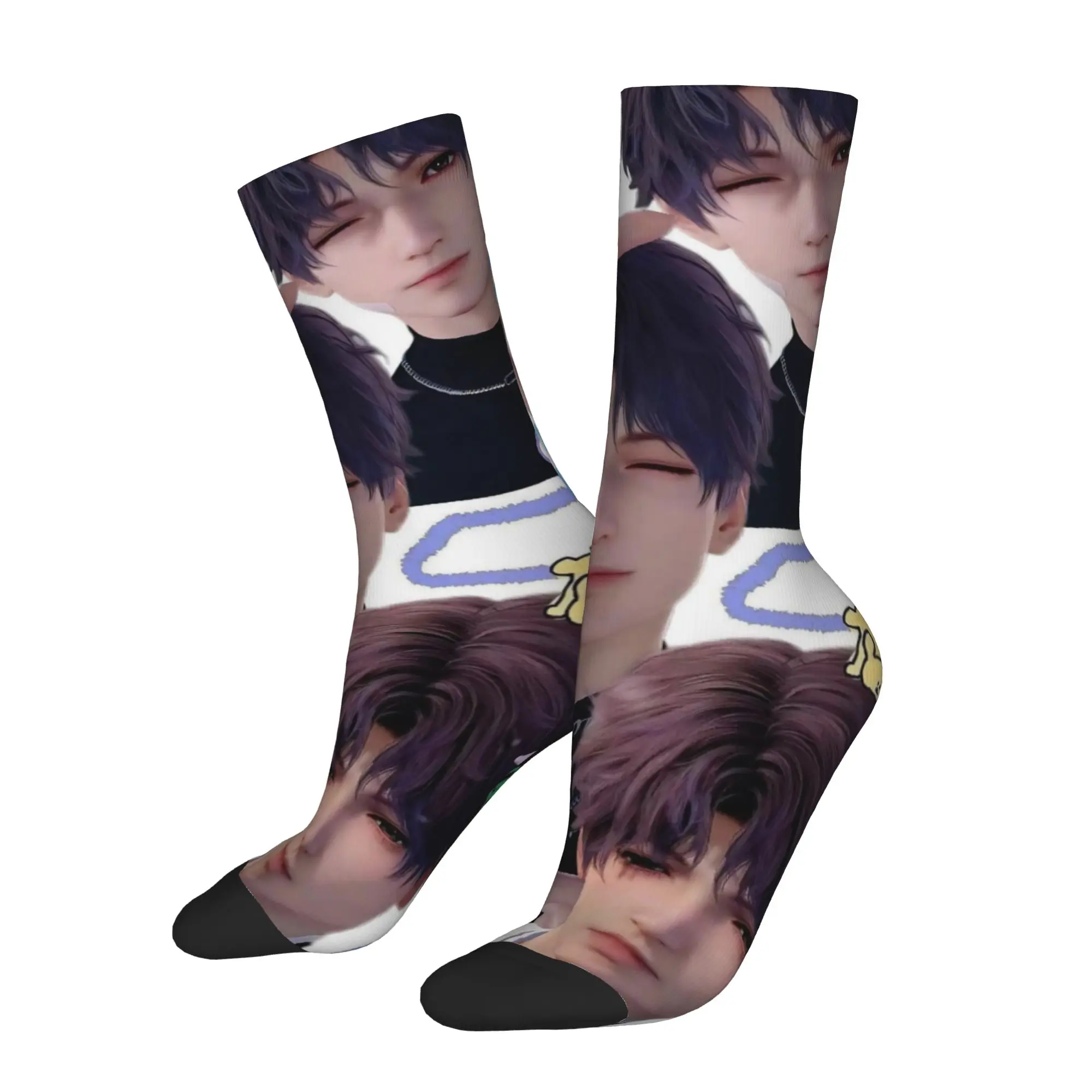 Fashion Men's Socks Rafayel My Boyfriend Sock Polyester Love and Deepspace Game Sport Women's Socks Spring Summer Autumn Winter