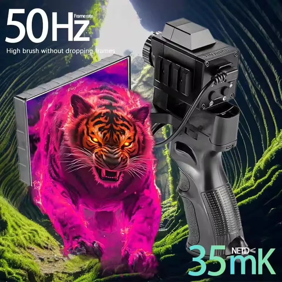 熱画像単眼鏡 ハンディタイプ ジャングルハンティング 長距離疑似カラー ホットスポット検出 JG-319 JG-635