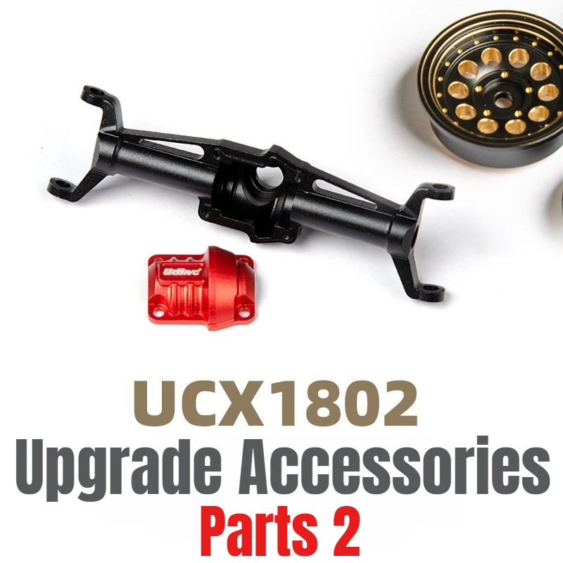 UDI UDIRC UCX1802 RC Car Spare Parts Modification Metal Wheel Hub Pull Rod Steering Cup Wheel Hub Axle Combiner Upgrade Parts 2