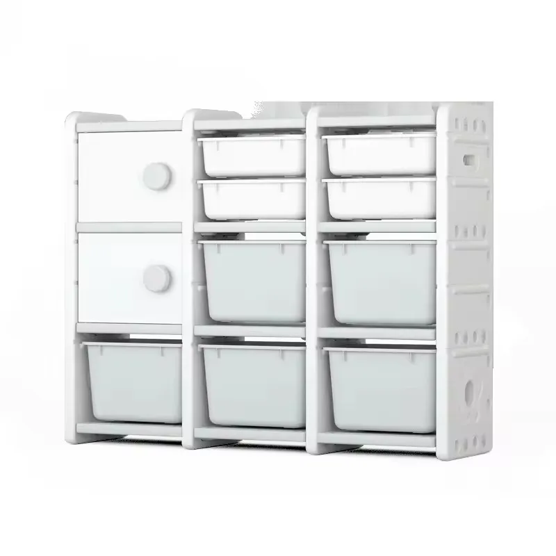 

Kids BookshelfSimple Children's Toy Storage Rack Cabinet Picture Book Shelf Dust Cover Size Storage Box Dust and Tasteless to St