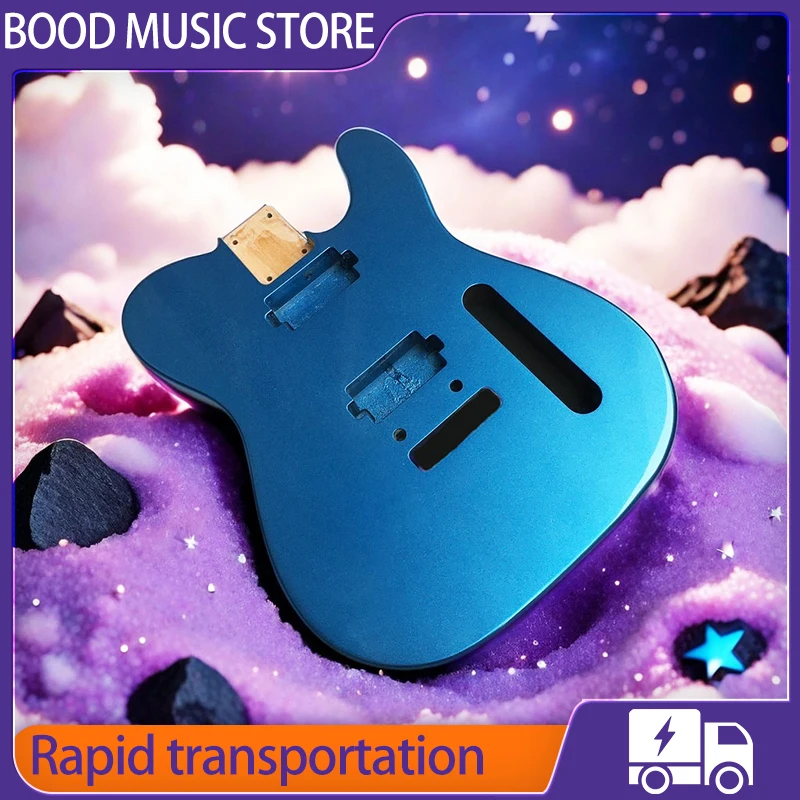 

Blue Electric Guitar Body Alder Two-point Rocking Tremolo Bridge Hole DIY Guitar for FD TL