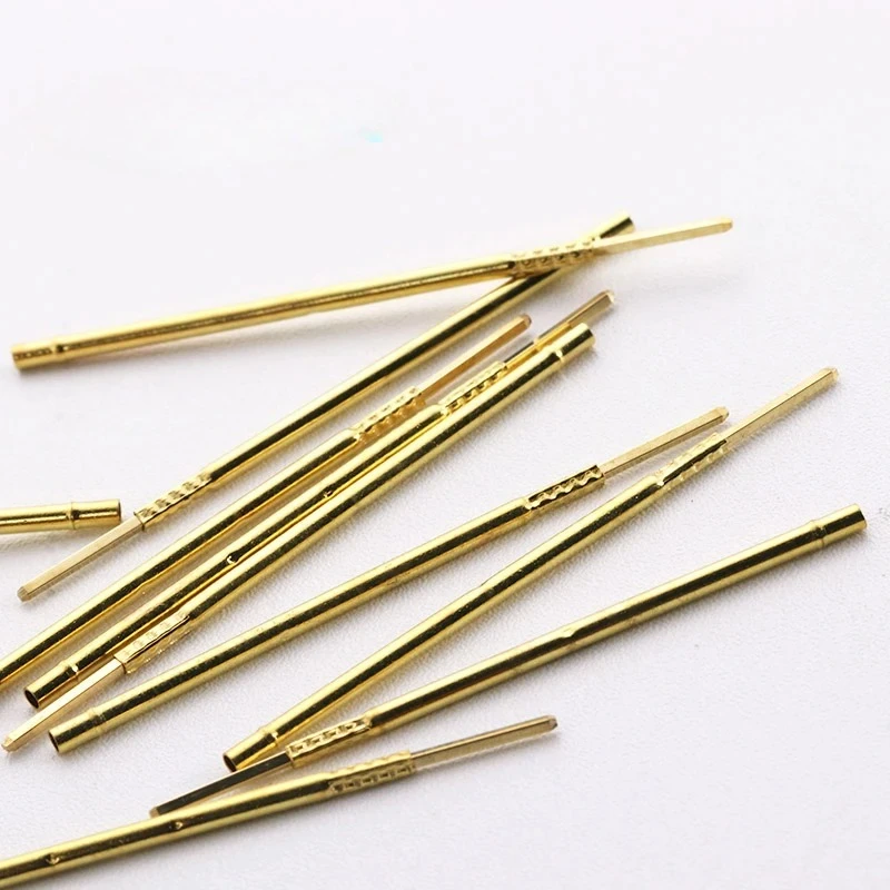100PCS Test Needle Sleeve RL75-2W Snap Ring Height 2.5mm Outer Diameter 1.02mm Length 38.2mm Spring Test Needle Sleeve