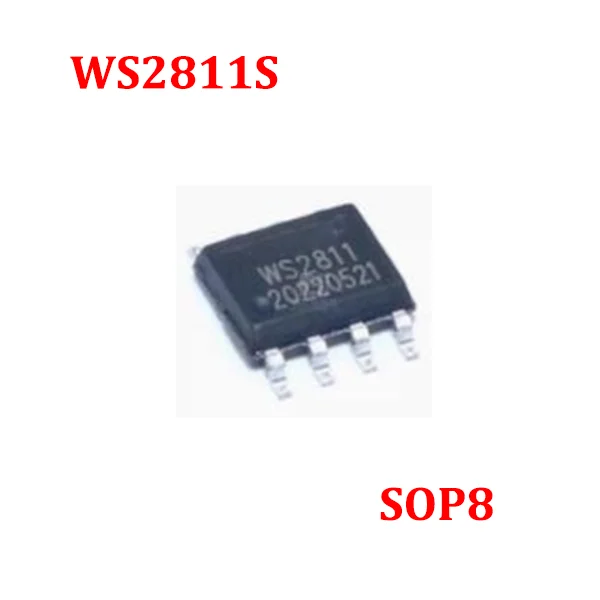 10-100PCS/lot WS2811S SOP-8 WS2811 SOP8 Free Shipping