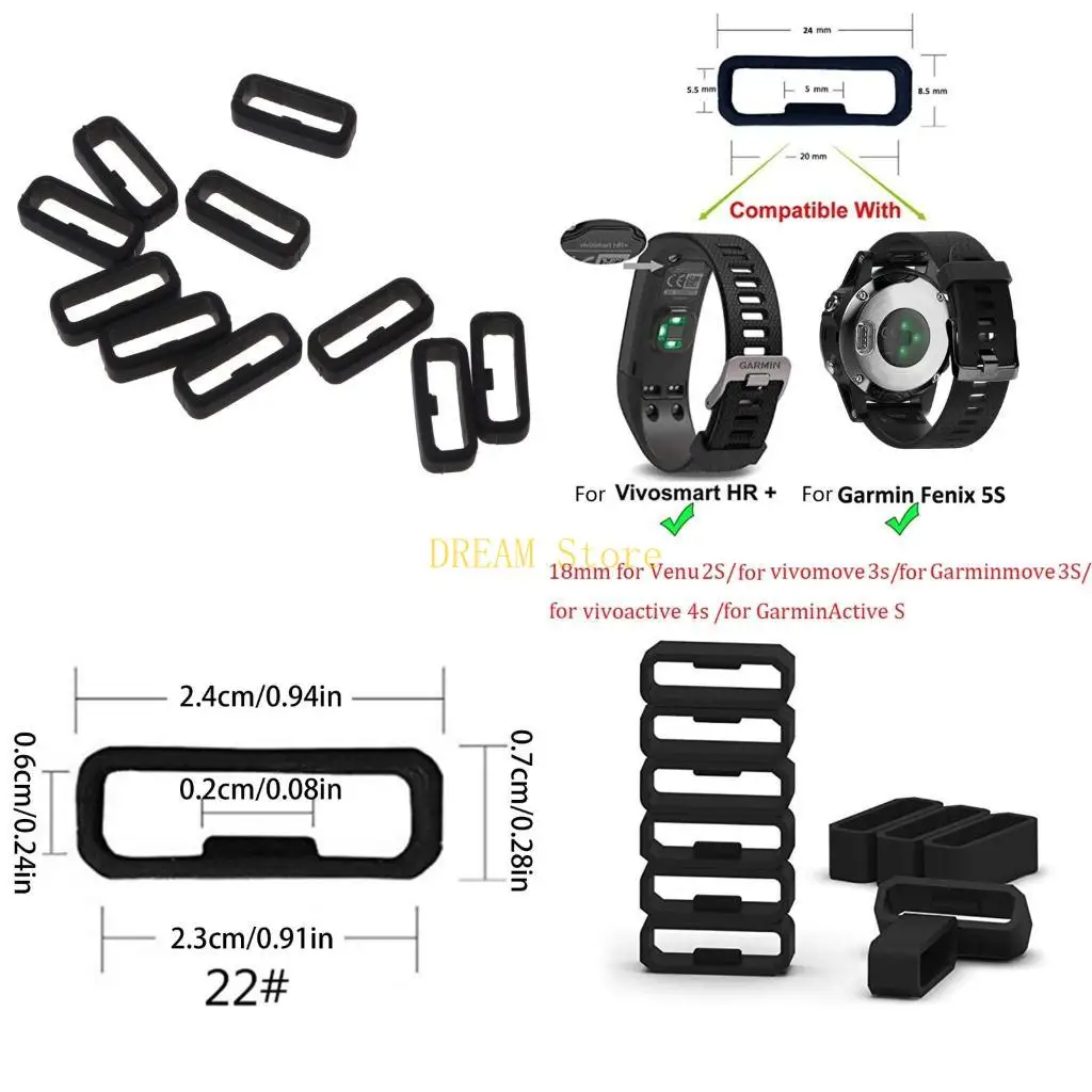 Buckle Fixing Ring for  2S/ S/Vivoactive 4s Smartwatch best sale