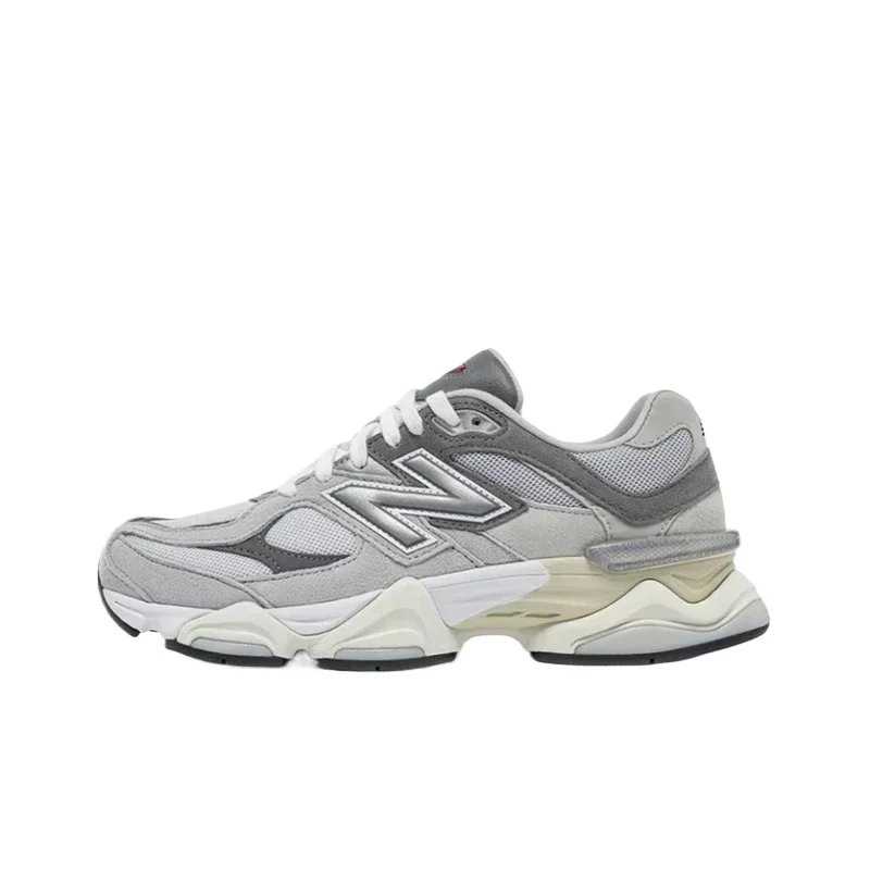 New Balance NB NB9060 Non-Slip Lightweight Sports Casual Shoes Light Grey Men's and Women's Unisex Sneakers