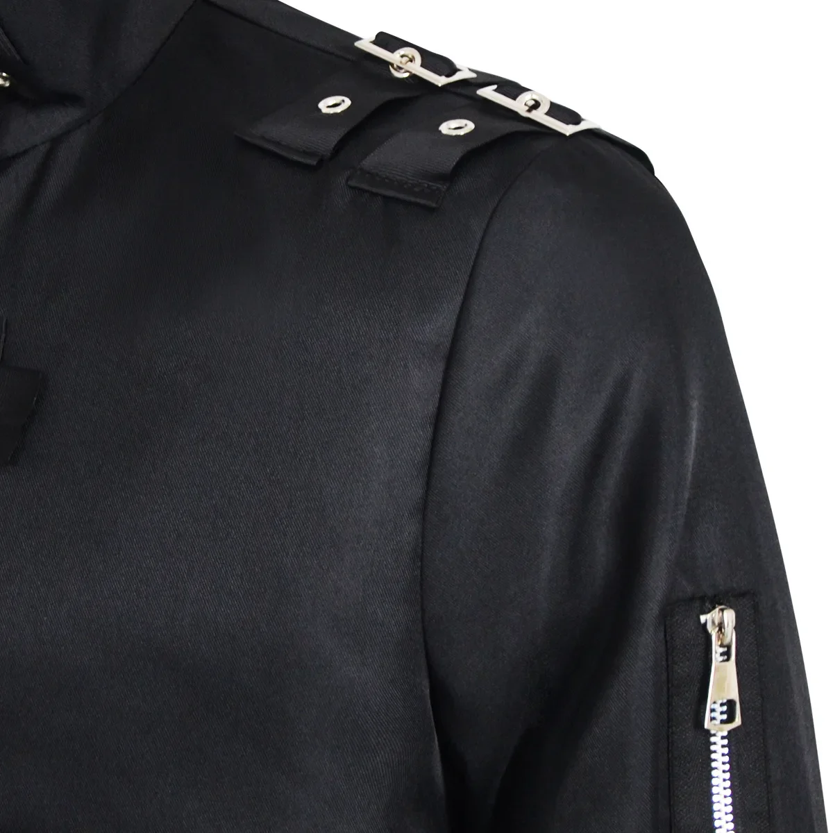 Michael Jackson cosplay Costume BAD Punk Jacket Black Slim BAD Jacket Costume Clothing for Man Adore Stars Impersonator - view 6