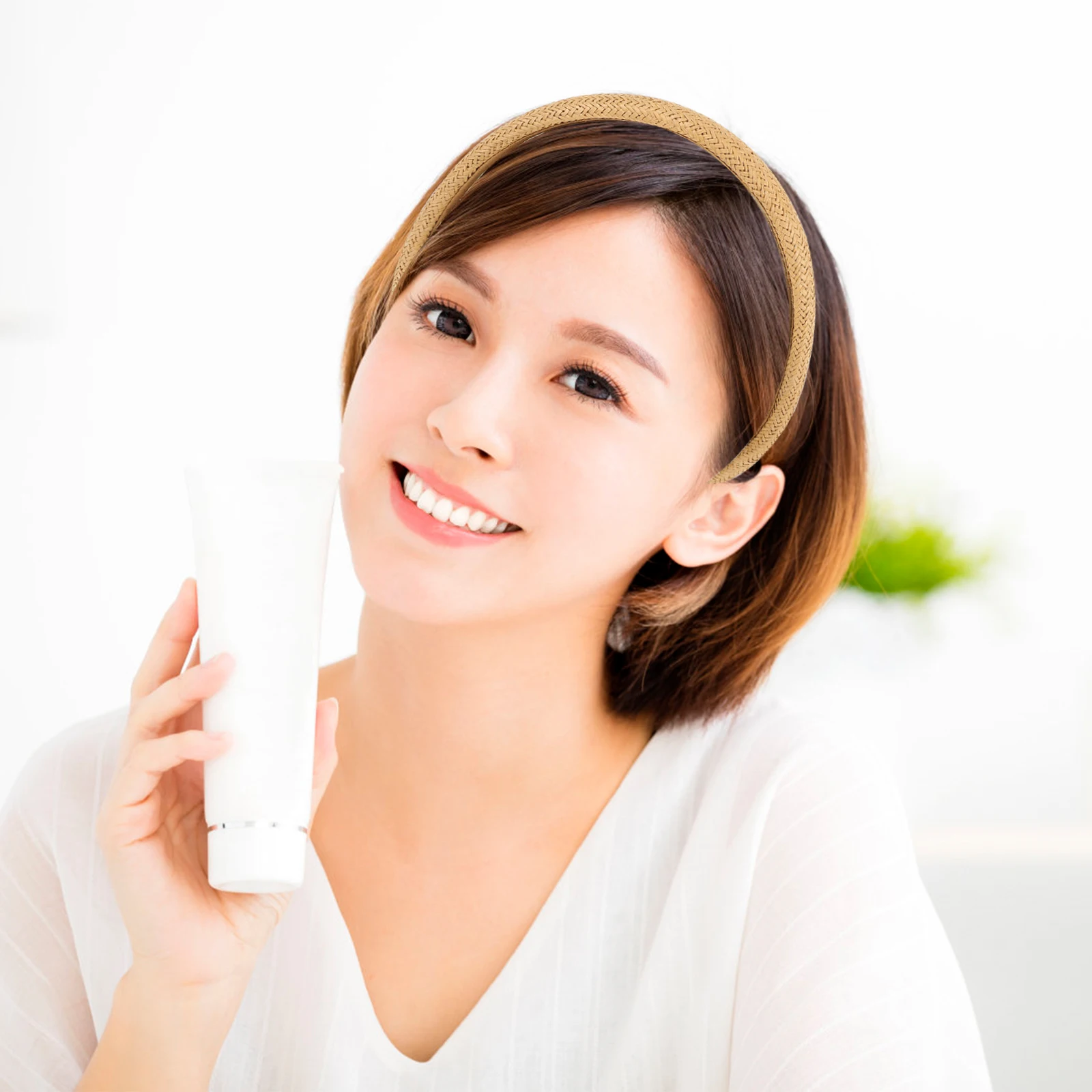 

4 шт., винтажные тканые повязки на голову, ослепительный блеск, практичный уникальный декор для волос для особых случаев, повседневная одежда, тканые повязки на голову