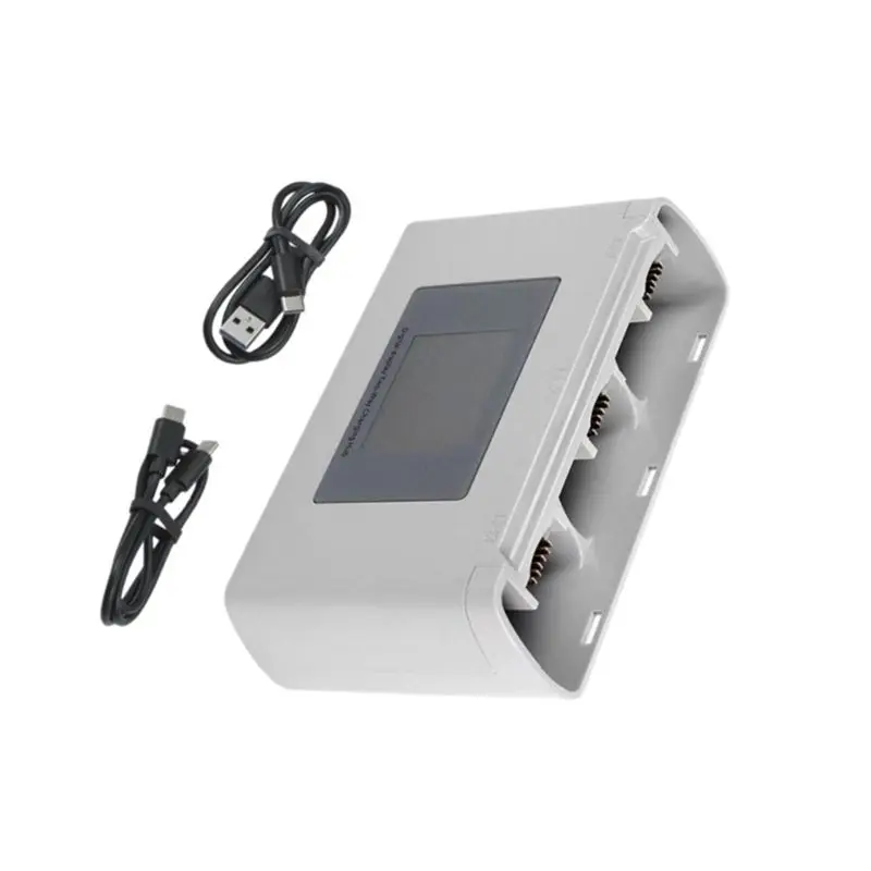 For Mini 2 Battery Two Way Charging Hub 3-Way Butler For Mini 4K/Mini 2 SE Series Drone With Color Display
