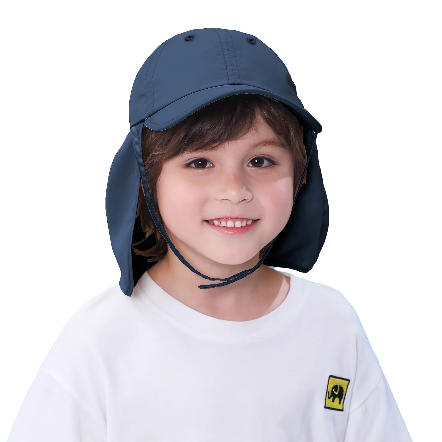 Light and breathable fisherman's hat with wide brim - snapback fit, sun protection for outdoor hiking, beach and Easter