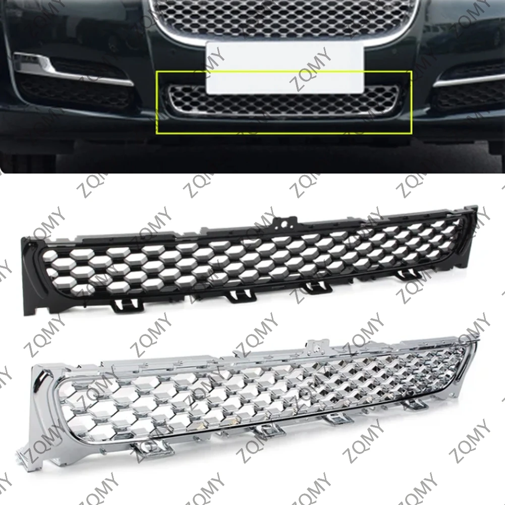 

Car Front Lower Bumper Center Grille ABS Plastic Mesh Grill For Jaguar XJ 2016 2017 2018 2019 2020 2021