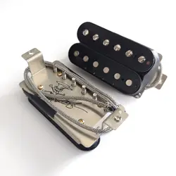 Guitar Humbucker Pickups 2 pcs Alnico II 50/50mm Bridge/Neck 2C for 6 String LP or ST Electric Guitars Replacement Parts