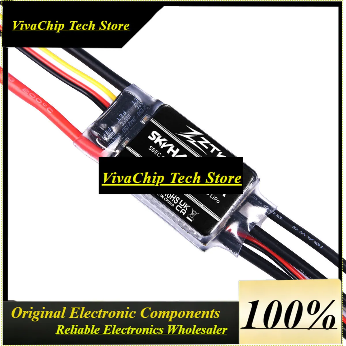 VivaZTW Skyhawk 35A ESC 3-6S 6V/7.4V/8.4V SBEC 8A Brushless Speed Controller For RC Airplane 250-300 Class Helicopter Fixed-wing