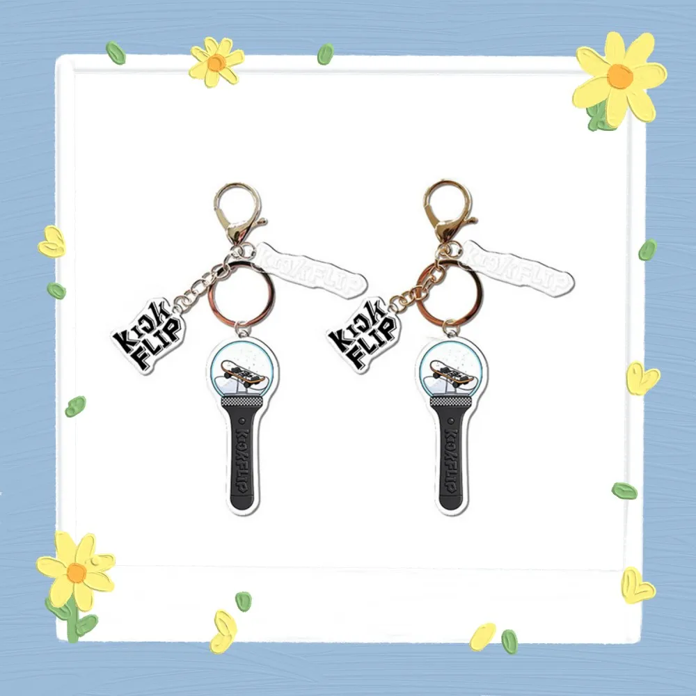 

Новые акриловые брелоки JUWANG DONGHWA KEIJU с рисунком Light Stick (1/2 шт.), модный брелок для сумки, ключей от машины, подарок для фанатов