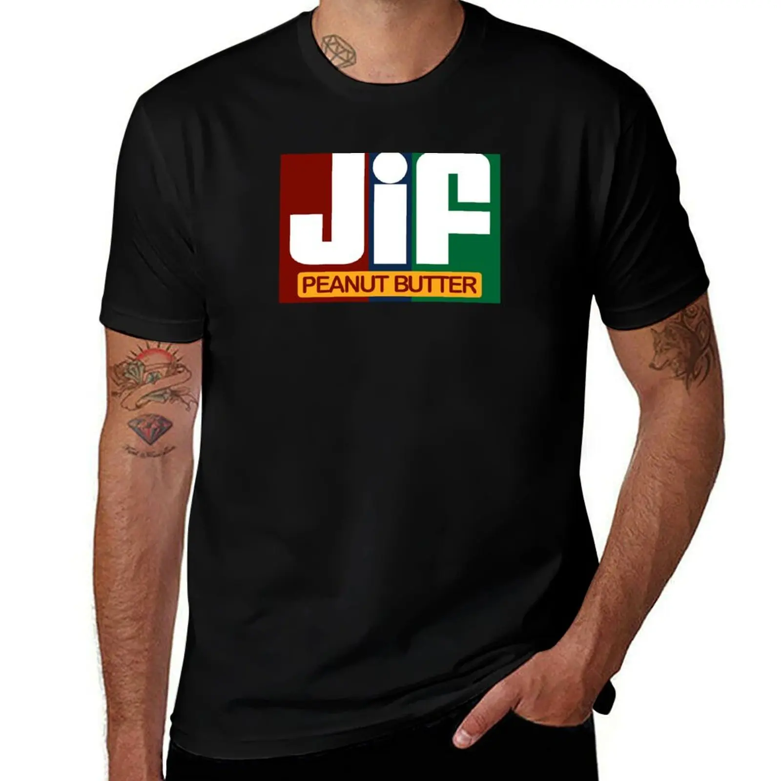 Jif Peanut Butter T-Shirt Plus Size Comfort Fit Tee T-Shirt