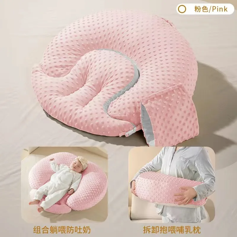 Newborn Breastfeeding Pillow Multifunctional Comfortable Waist Support U-Shaped Cushion Maternity Baby Feeding Soothing Pillows