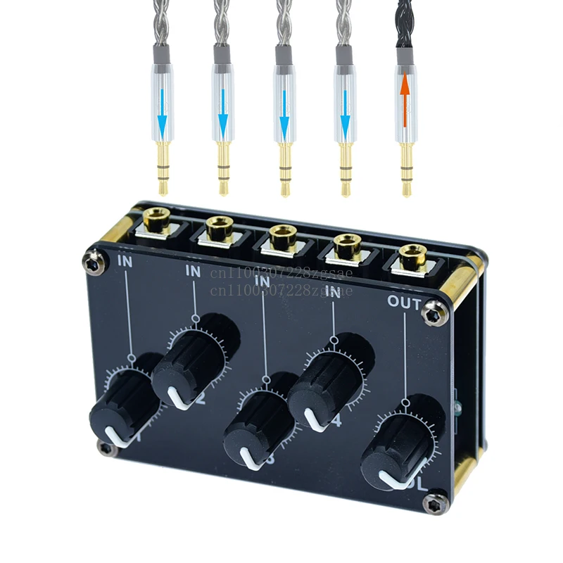 

Live backing track stereo binaural audio in four in and out all the way out headphones amplify music mixer