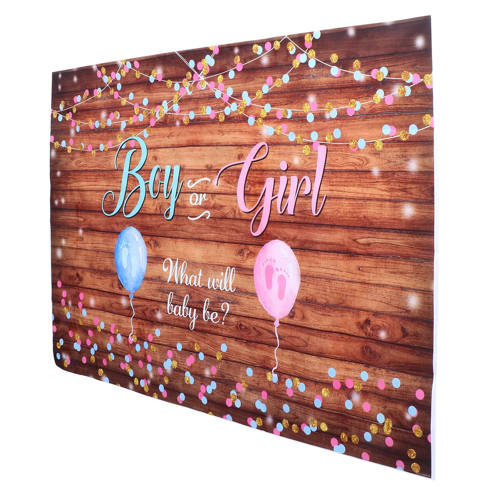 

Gender Reveal Blanket Newborn Photo Backdrop Pink Elephant Flannel Soft Comfortable Baby Shower Props Easy Wash Gift