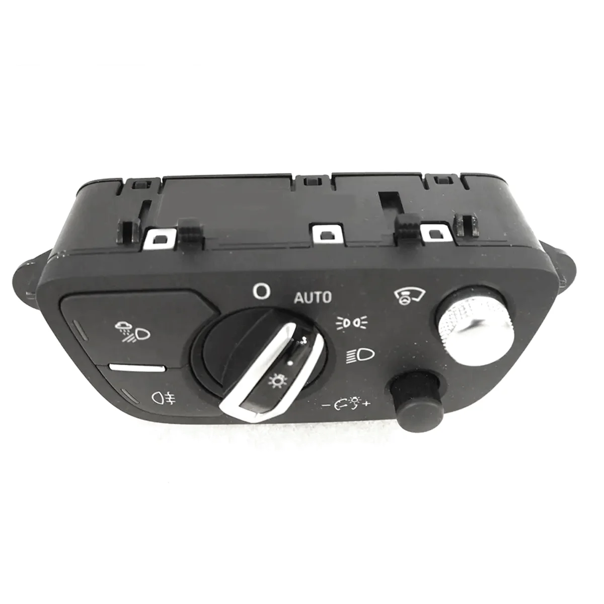 

#922R 4M0941531P/J/AB/AH Headlight Headlamp Auto Control Head Light Multiple Switch Knob for Audi A4 B9 S4 8W Q7 4M Q5 (Black)