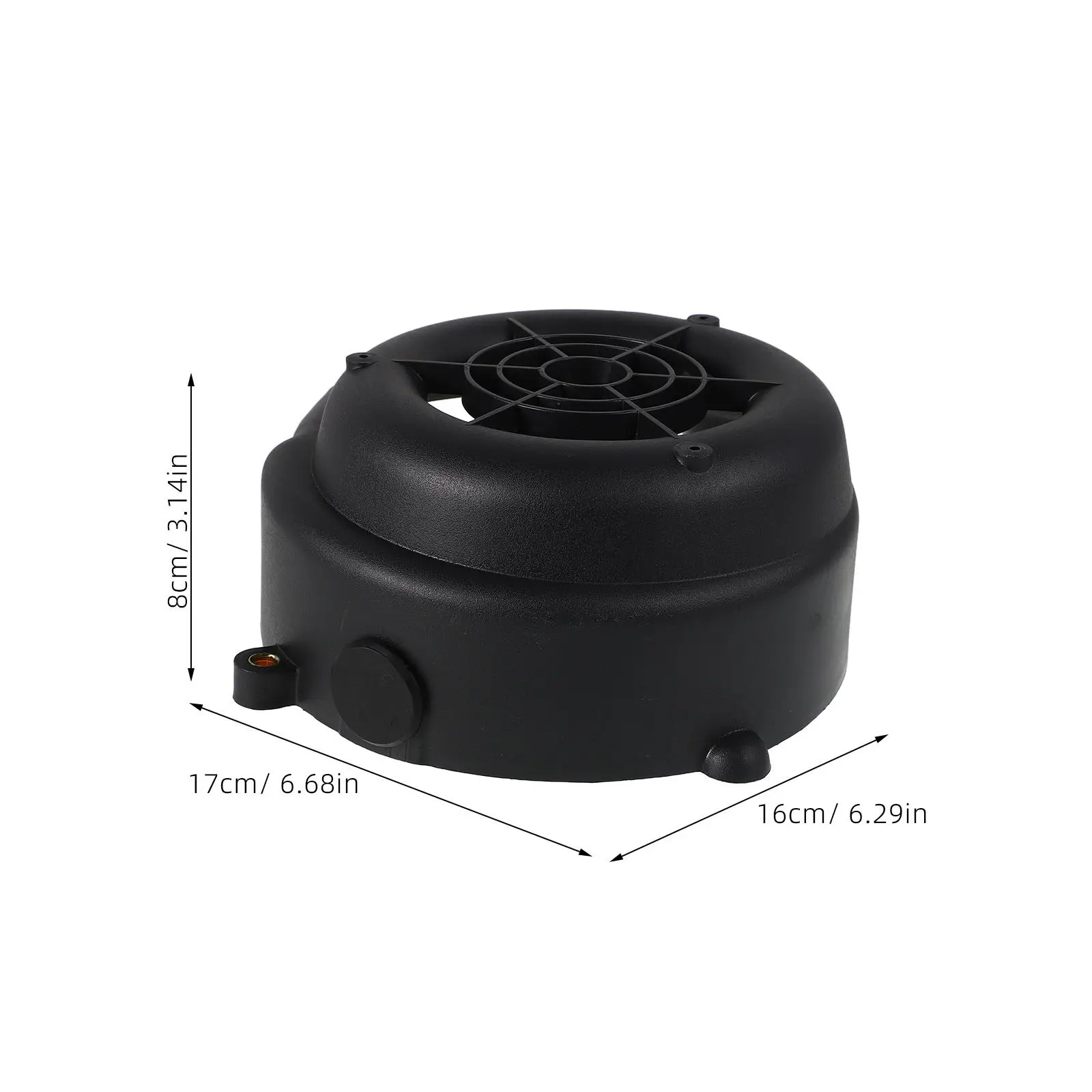 Scooter Engine Fan Cover Motorcycle Cooling Fan Cover Air Director Assembly Compatible 125Cc 150Cc Atv Quad