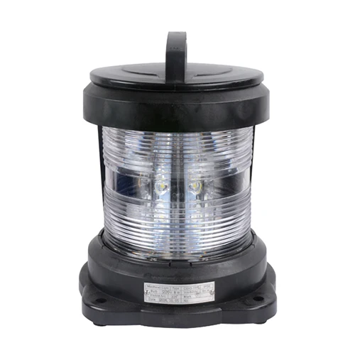 LED Marine Single Deck Navigation Signal Light - Green Stern Light, AC100-240V / DC24V, IP56 Waterproof