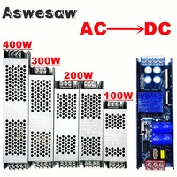 400W-100W Ultra Thin Switching Power Supply Light Transformer AC220V To DC12V 24V Power Supply Source Adapter for LED Strip CCTV