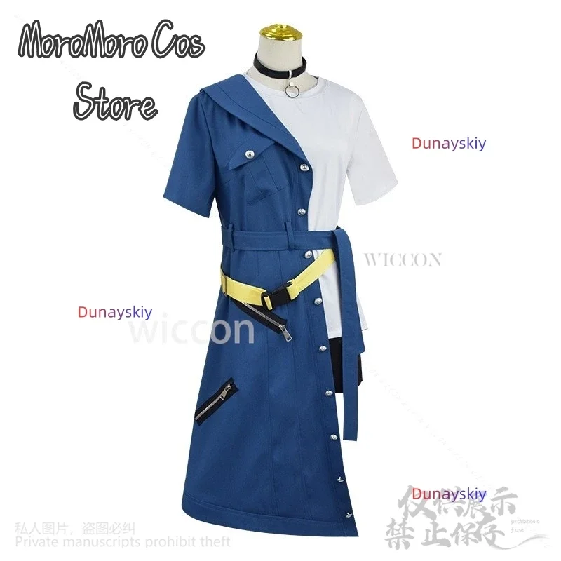 كوسبلاي رانا كانام كوسبلاي أنمي بانج دريم! إنه MyGO!!!!! تنورة رعاة البقر الموحدة زي الباروكات لجميع القديسين حفلة عيد الميلاد #4