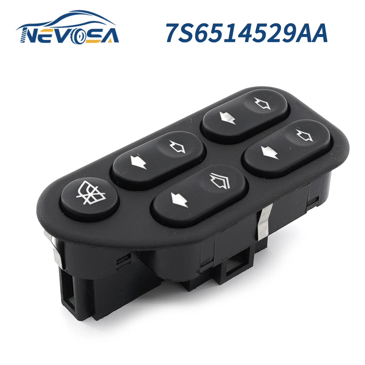 NEVOSA 7S6514529AA 4L5514529AA Car Window Master Lifter Control Switch For Ford Ranger Fiesta Ecosport For Mitsubishi Space Star