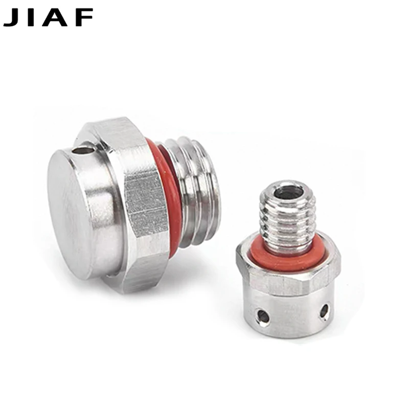 1PC IP68 304 SS Breather Valve M40 G1/8 G3/4 E-PTFE Screw In Air Vent Plug Waterproof Anti-corrosion Vent for Electrical Cabinet