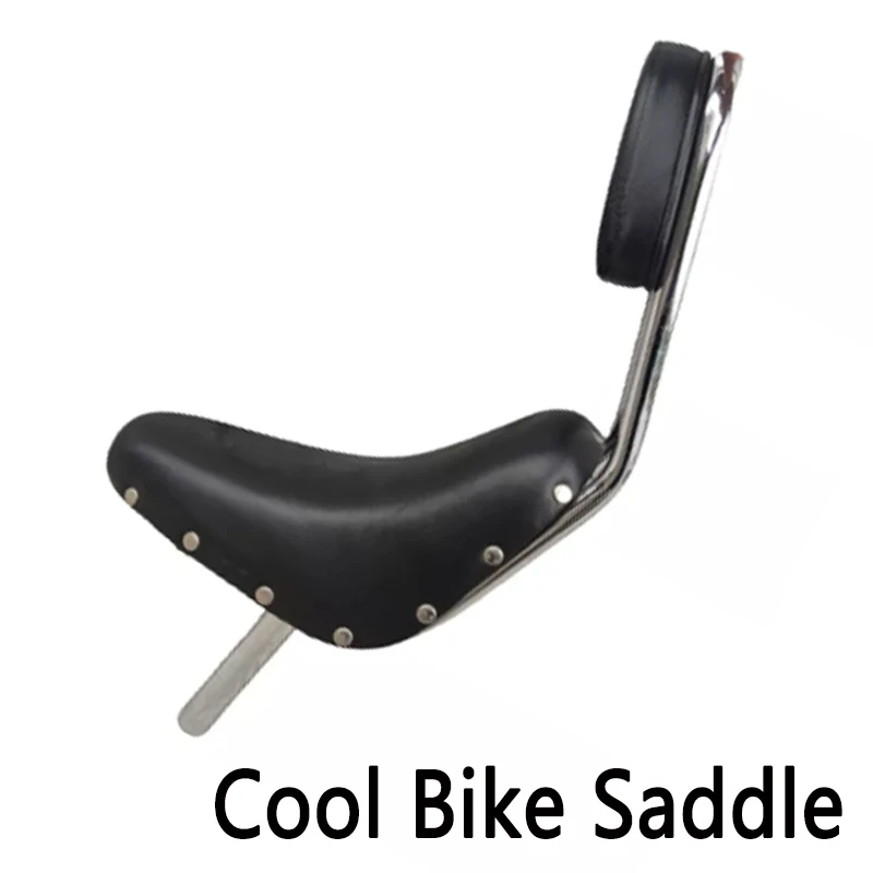 Motorrad-Liegender Fahrradsattel, individuelles Stahlgehuse, cooler  Fahrradsattel, 28,6 mm Sitzrohr, - AliExpress 18