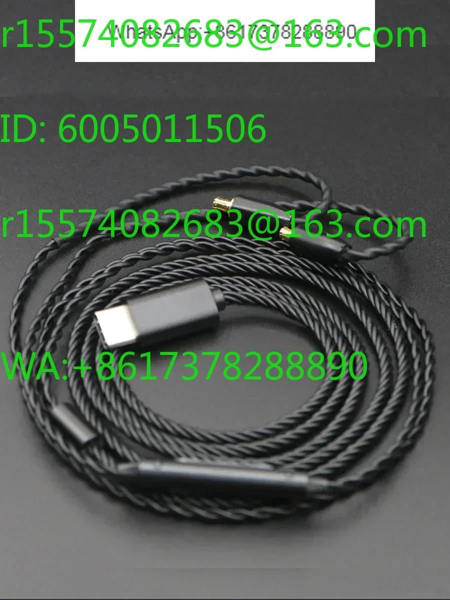 Applicable to Iron Triangle e40 70 ls200 50is 70is cks1100is earphone upgrade cable with microphone a2dc