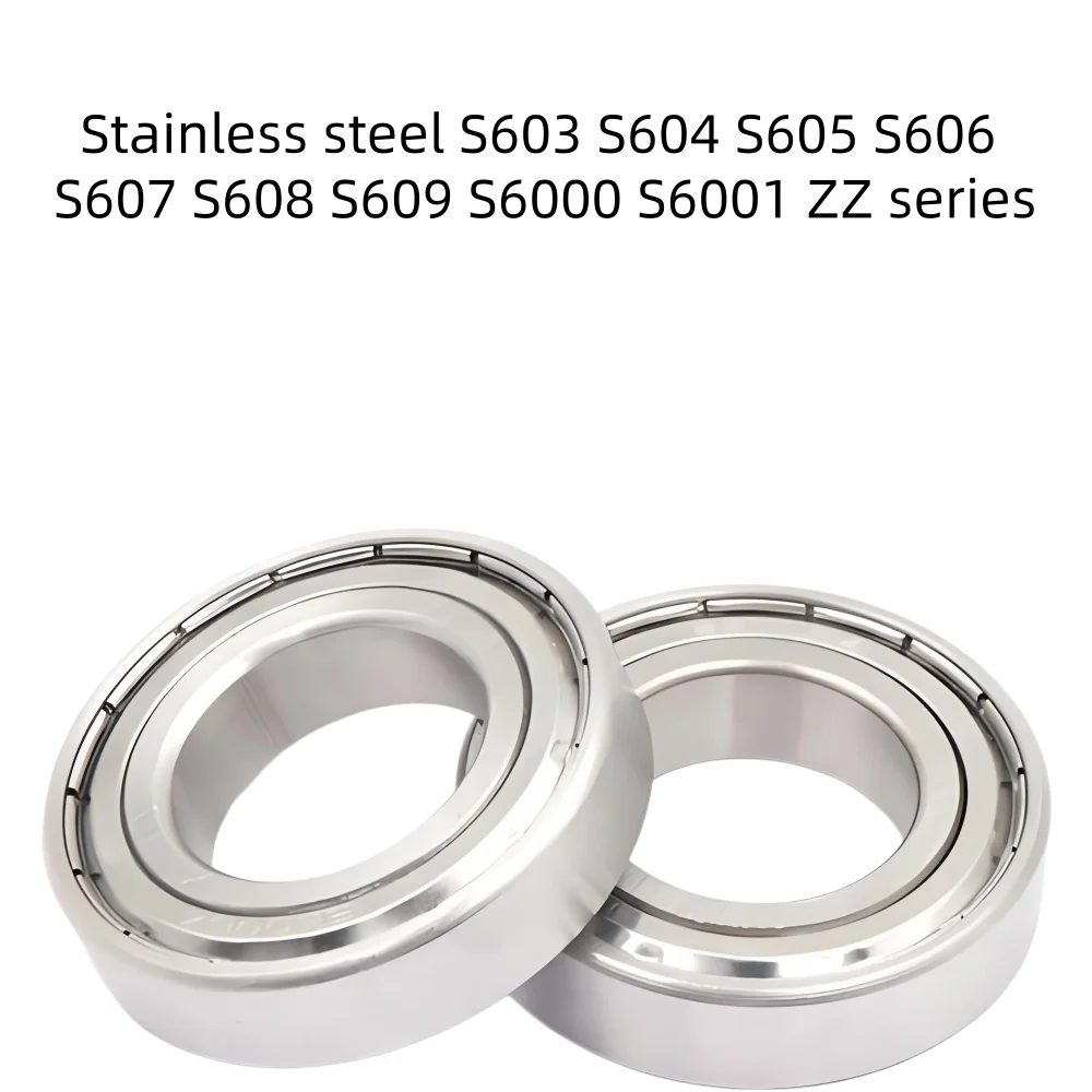 Stainless Steel Bearings S603-S6001 ZZ Precision Ball Bearings for Industrial Use