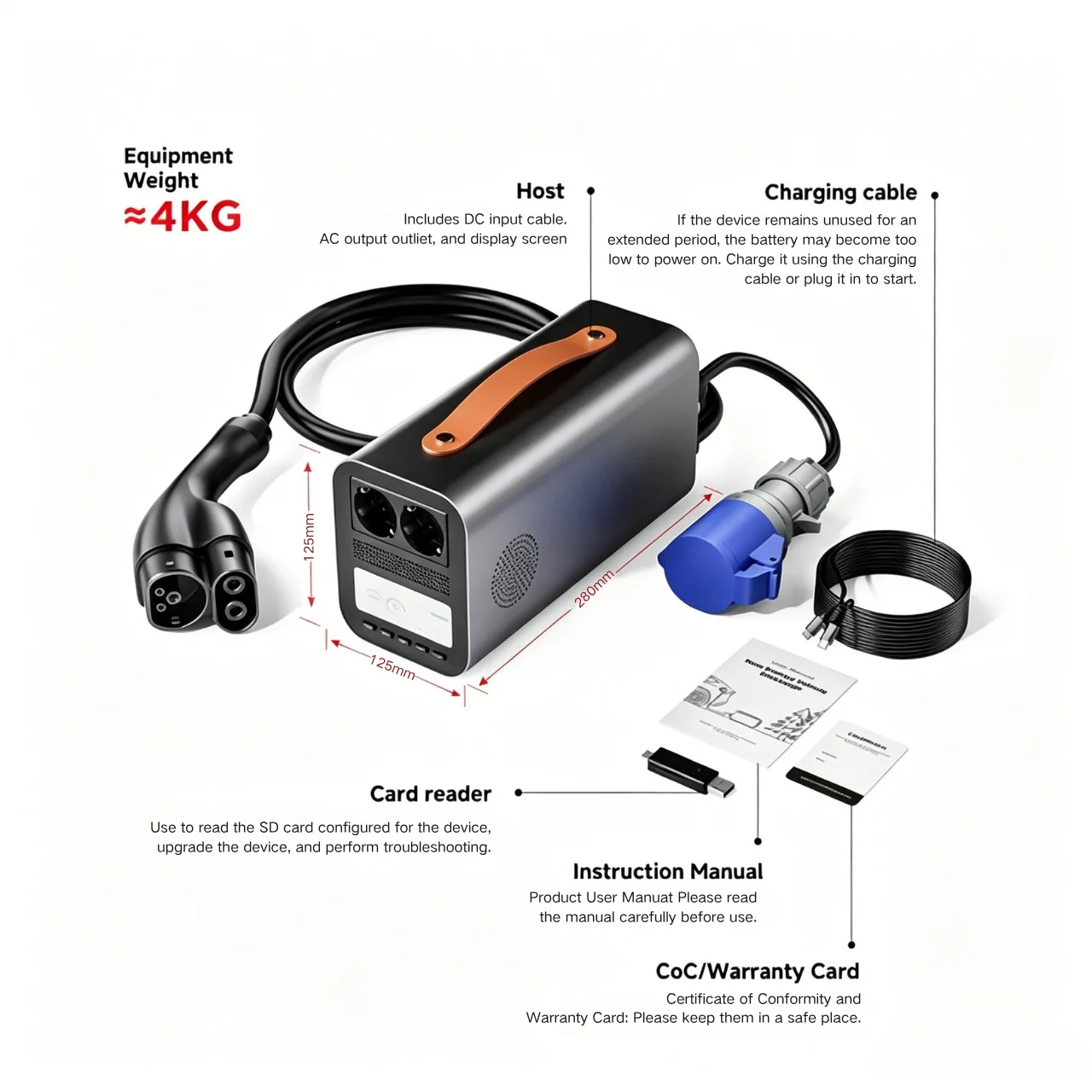 Разрядный пистолет EU-CCS2 V2L – обзор и цена Power Inverter