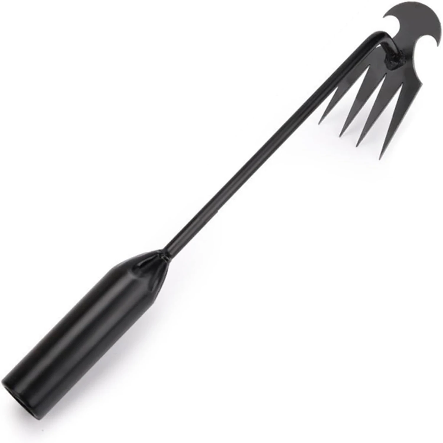 2024 Weeding Artifact Uprooting Weeding Tool, 20in Weed Pulling Tool, Stainless Steel Hand Weeder Tool with Handle, 4 Teeths Dua