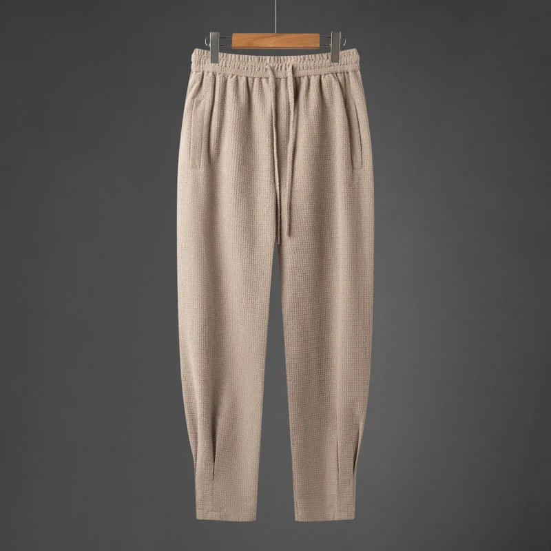 

New Chinese Sle Men's Loose Wide Leg Casual Pants Harlan Pants Autumn Winter Vintage Lantern Pants Polyester Fiber