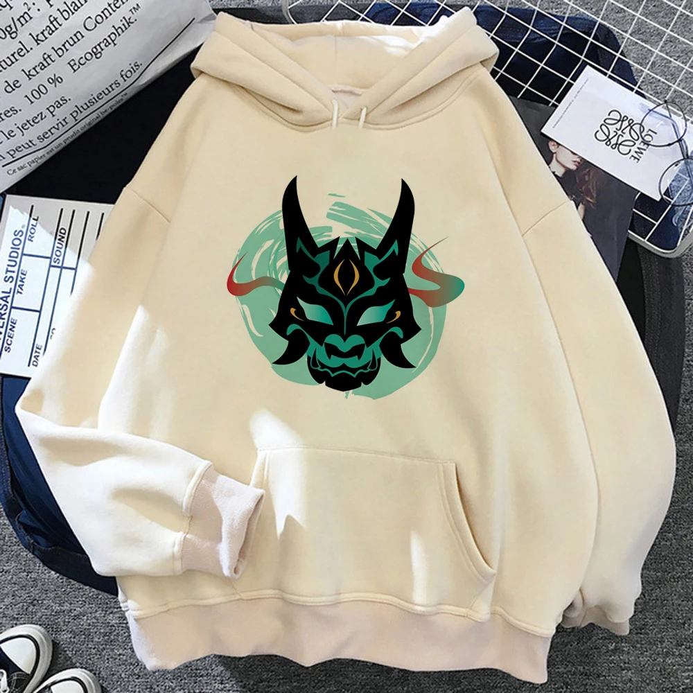 

Genshin Impact hoodies women 2023 vintage Kawaii streetwear hoddies women Korean style sweater