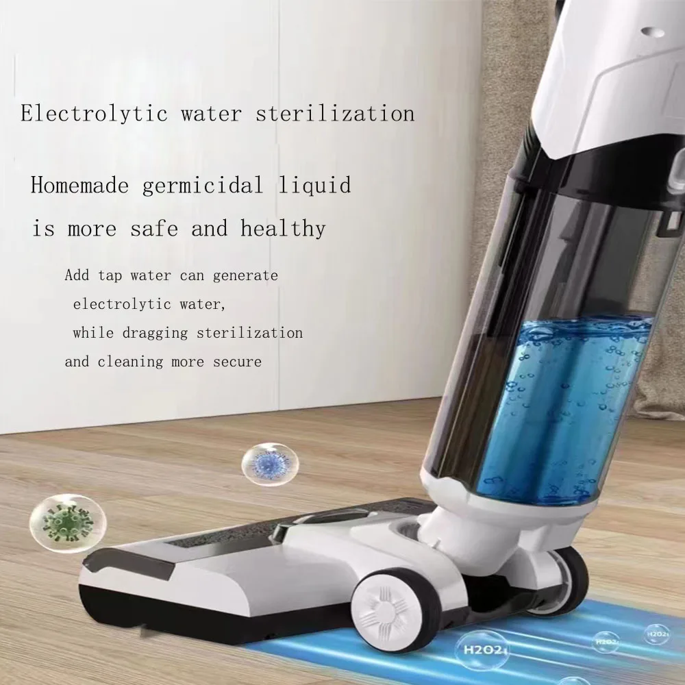 Wet and Dry Upright Cordless Wireless Water Vacuum Cleaner Home Handheld Vacuum with Base