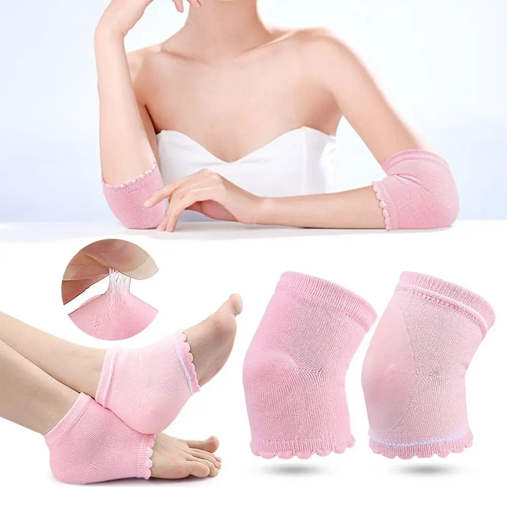 Replacement Skin Care Elbow Moisturizing Sleeve Elastic Breathable Elbow Gel Cover Soft Elbow Pads