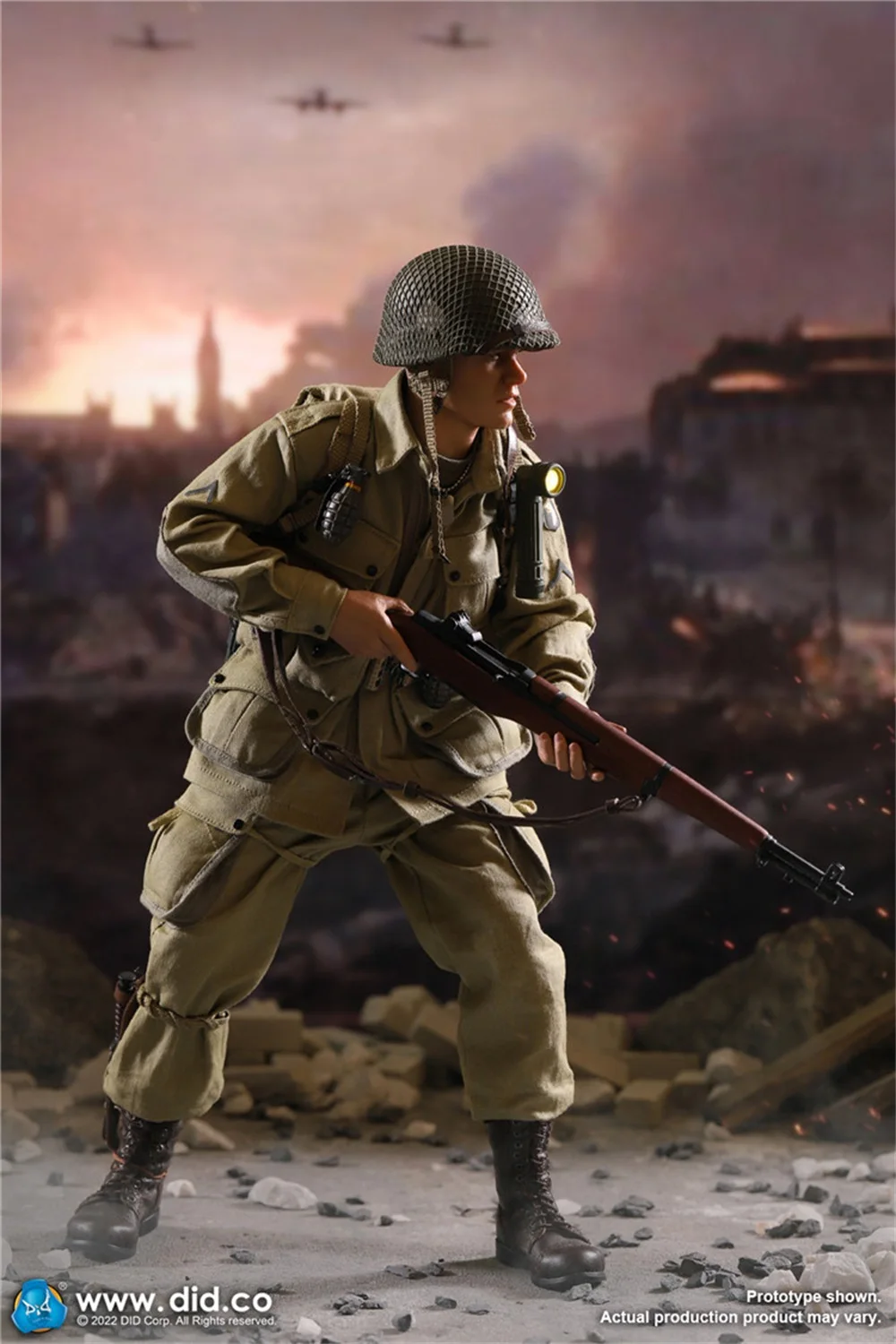 1/6 DID A80161S WWII Series US 101st Army Ryan 2.0 Deluxe Edition ชุด Movealbe Action Figure ของขวัญสําหรับแฟนๆรวบรวม