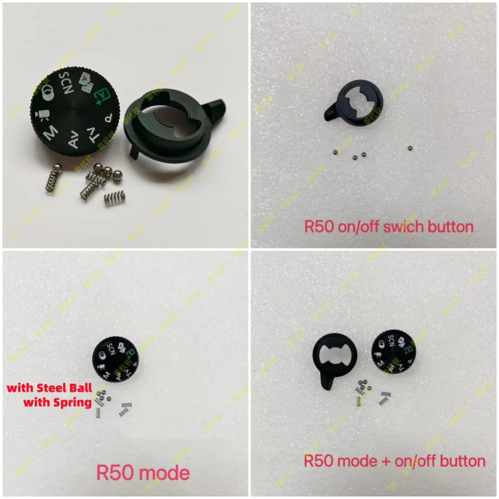for Canon EOS R50 Mode Dial Function Switch Dial Lever Top Cover