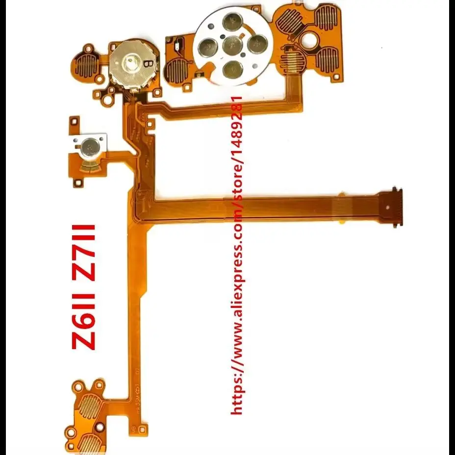 NEW for NIKON Z6II Z7II Rear Case Keyboard Back Menu Cover Keyboard Flex Cable Camera Repair Parts