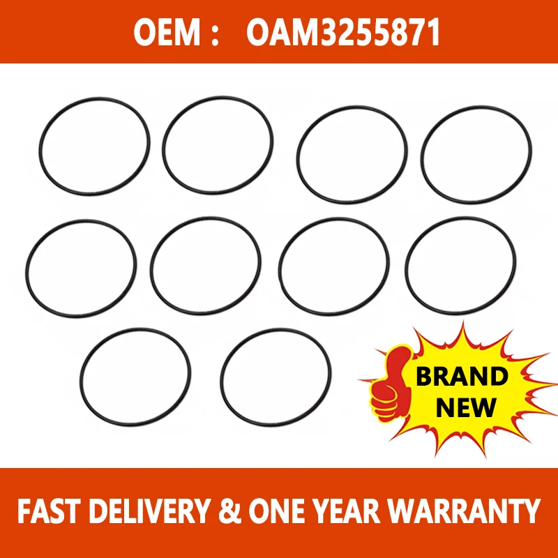 Brand new 10PCS 0AM DQ200 Transmission Accumulator Seal Ring， For VW for AUDI SKODA 0AM325587E 0AM325587F Gearbox Car Accessorie