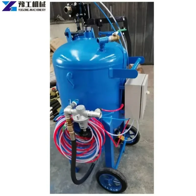 Sandblasting With Water Nozzles For Dust Collector Wet Sand Blasting Machine Car Sand Blasting Machine