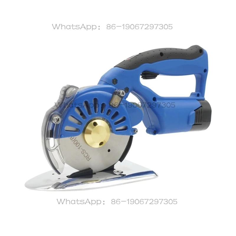 RS-100 Electric Cutting Machine Handheld Cloth Cutter Servo Direct Drive Electric Round Knife   1400RPM 150W 27MM