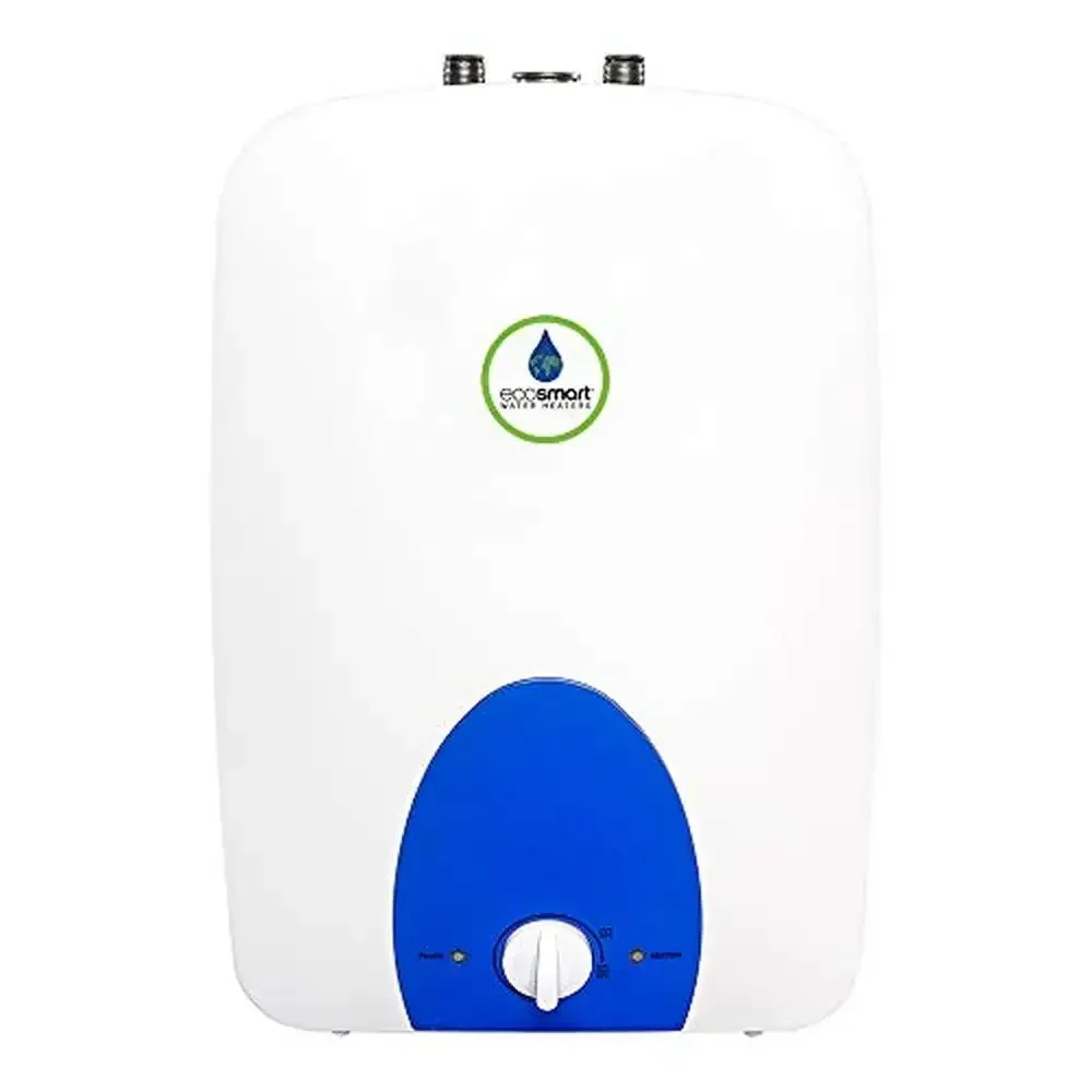 Calentador de agua eléctrico sin tanque, 6 galones, 1440W, 120V, acero inoxidable, diseño compacto, pantalla LED, fabricado en EE. UU.