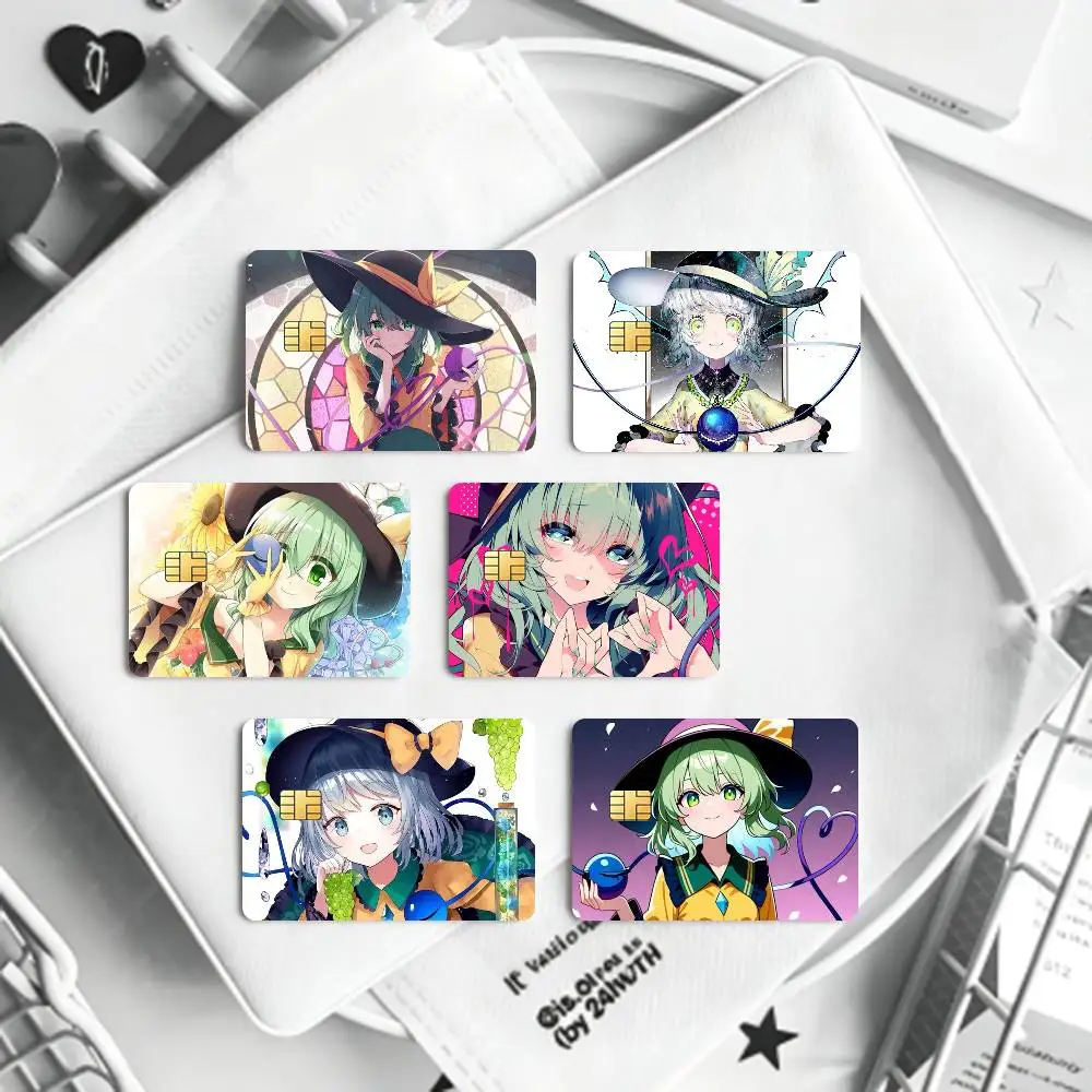 Koishi Komeiji Art Card HD Stickers Game Card Decal Card Matte Film Skin Small Chip Waterproof