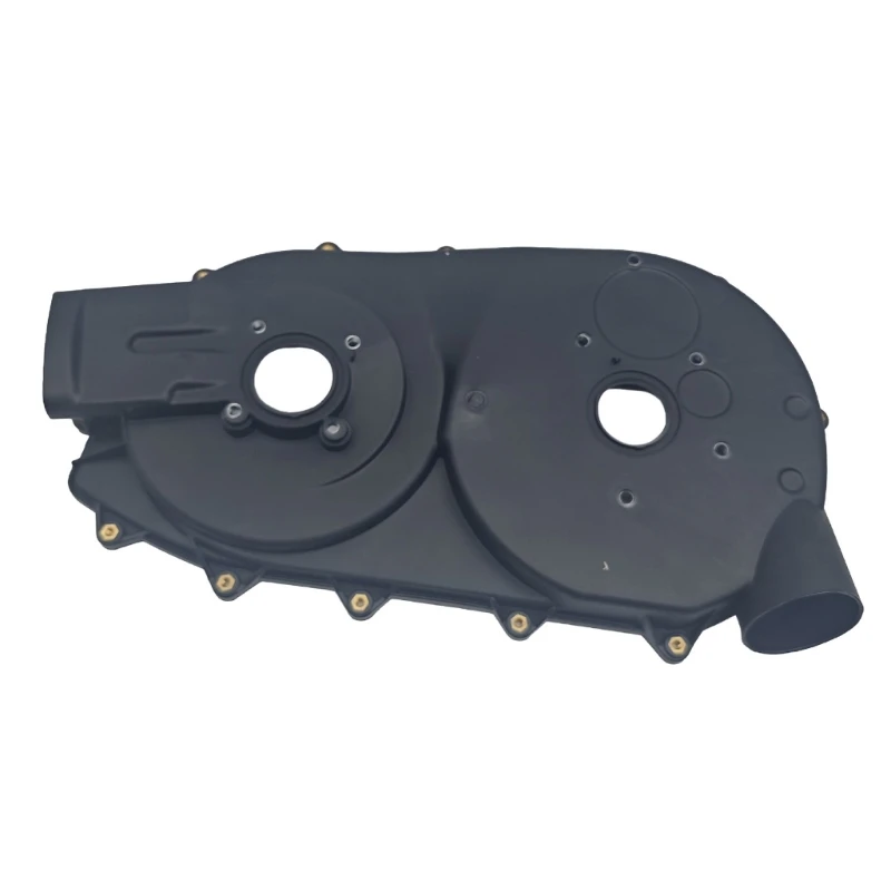 Ducted CVT Belt Case Cover, Part 21050800101, with ABS Construction and Multiple Mounting Points for Stels 1000 UTV/ATV X37F