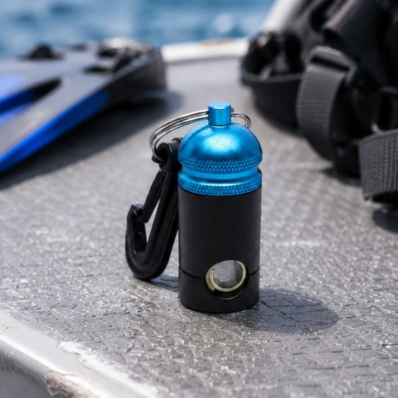 BCD Buckle Clamp Compact Diving Buckle Clamp BCD Hose Holder Metal Metal Loop Diving Gear Accessory Wear-Resistant