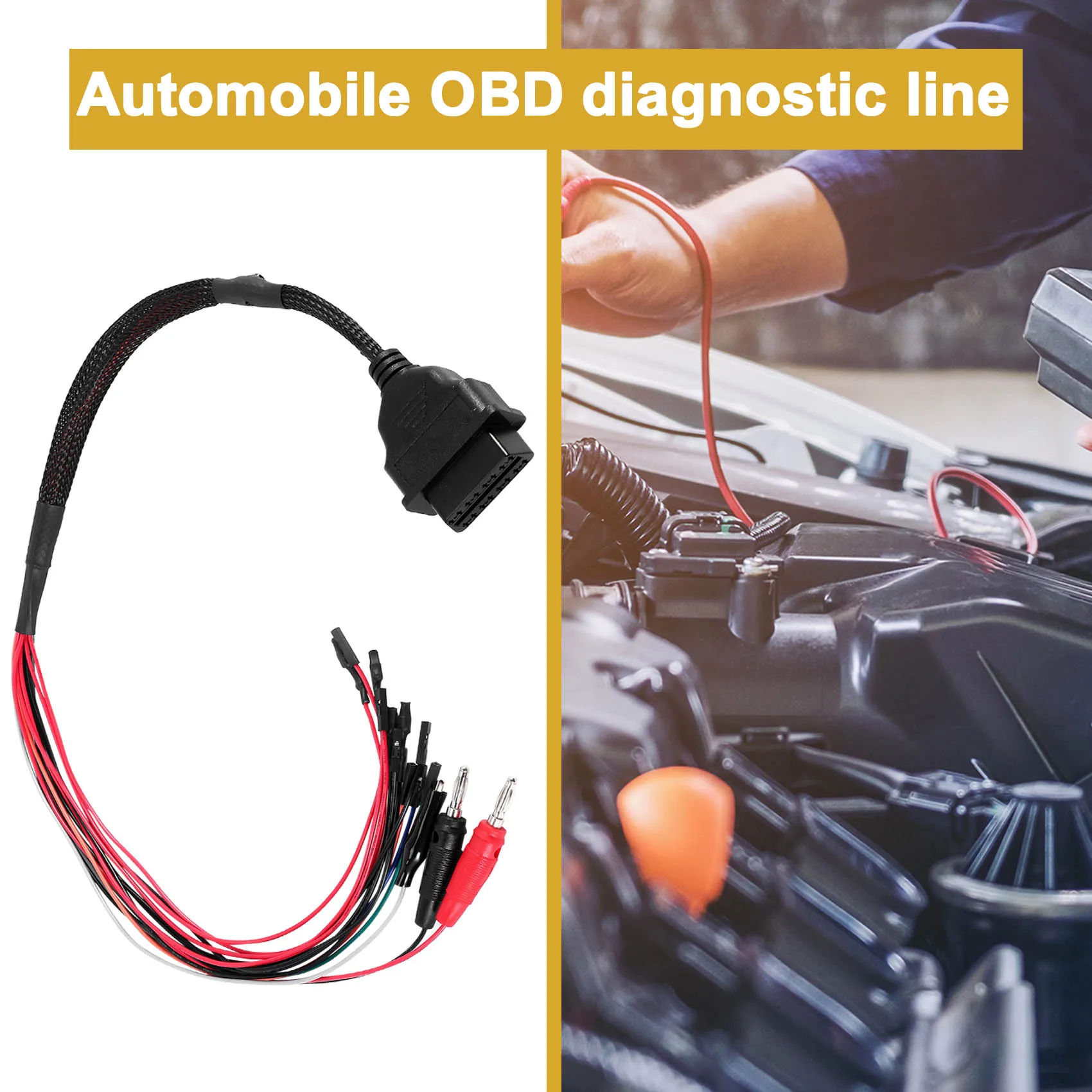 Câble Tricore de Voiture MPPS V18 Version V18.12.3.8, Pigments ECU, Multi-Connecteurs OBD 16PIN, Pinout de Banc