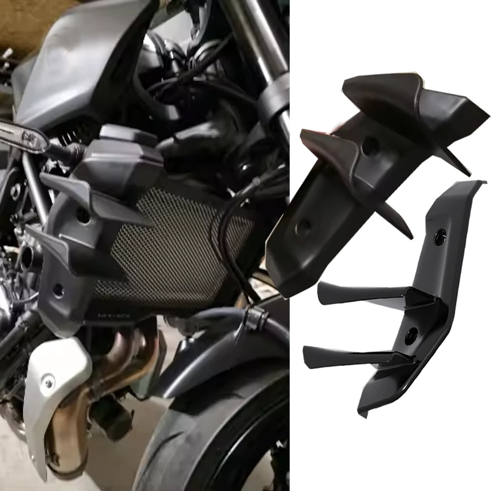 2025 MT07 Winglet For Yamaha MT-07 2026 MT 07 Side Panel Wing Deflector Front Aerodynamic Fixed Spoiler Fairing Accessories Moto
